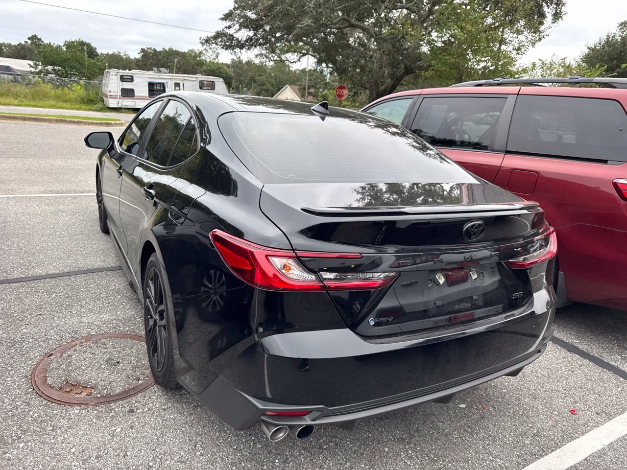 Used 2025 Black Toyota SE image 7