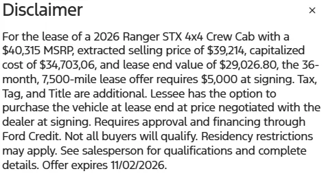 New 2026 Gray Ford XL image 32