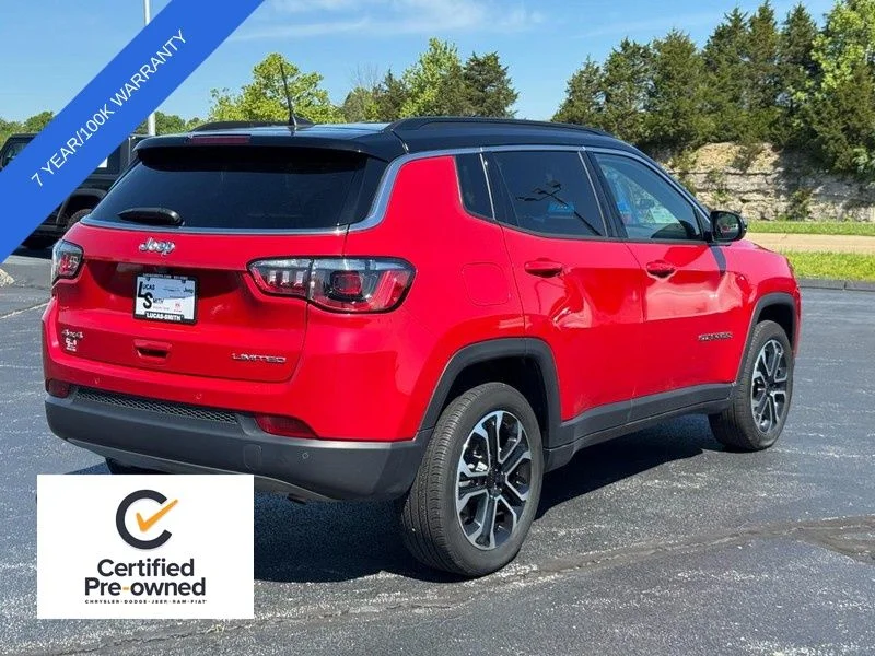 Certified Used 2024 Red Jeep Limited image 3