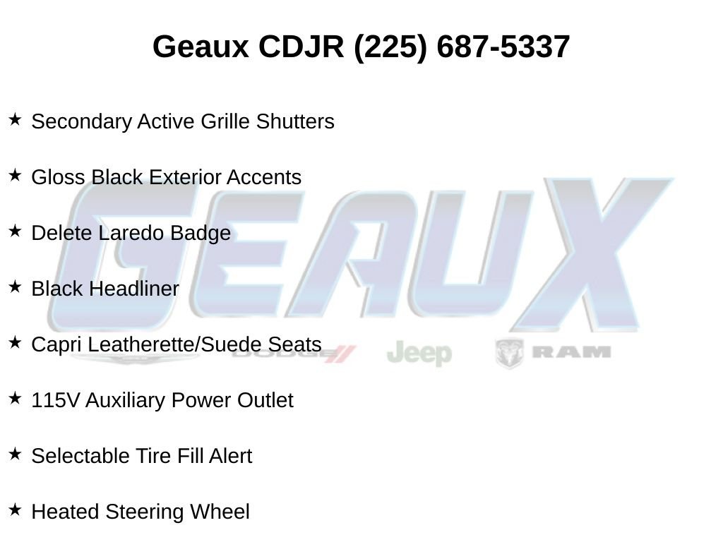 Used 2025 White Jeep Altitude image 17