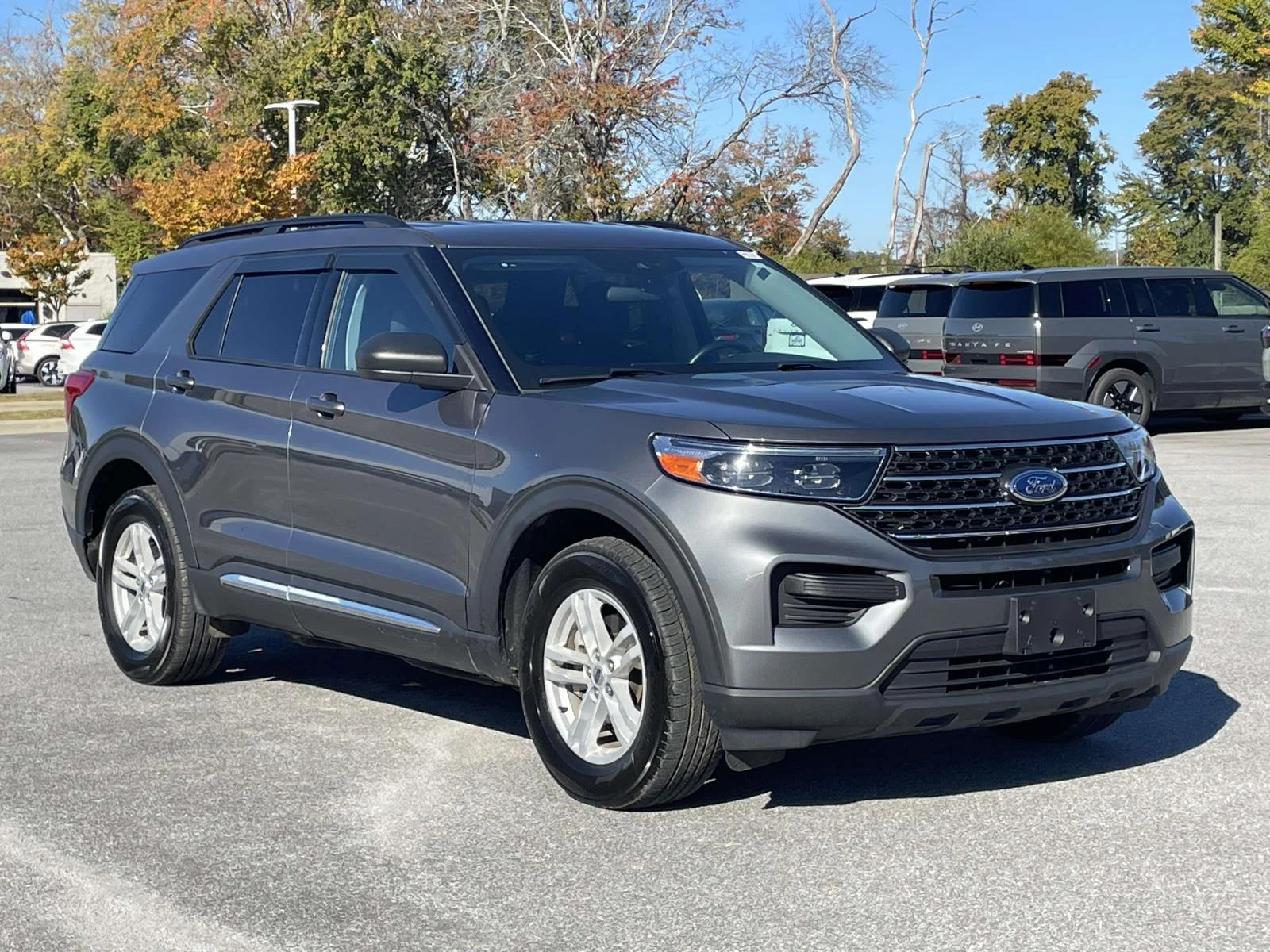 Used 2024 Carbonized Gray Metallic Ford XLT image 1