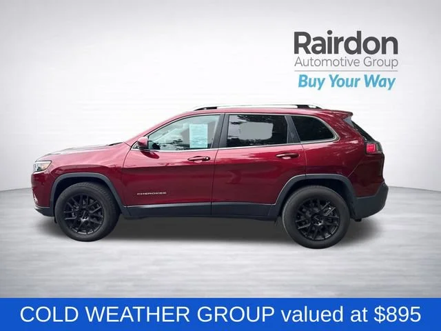Used 2019 Velvet Red Pearlcoat Jeep Latitude Plus image 4