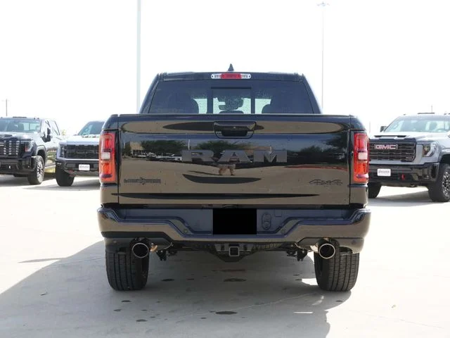 New 2026 Diamond Black Crystal Pearl-Coat Exterior Paint RAM Big Horn/Lone Star image 8