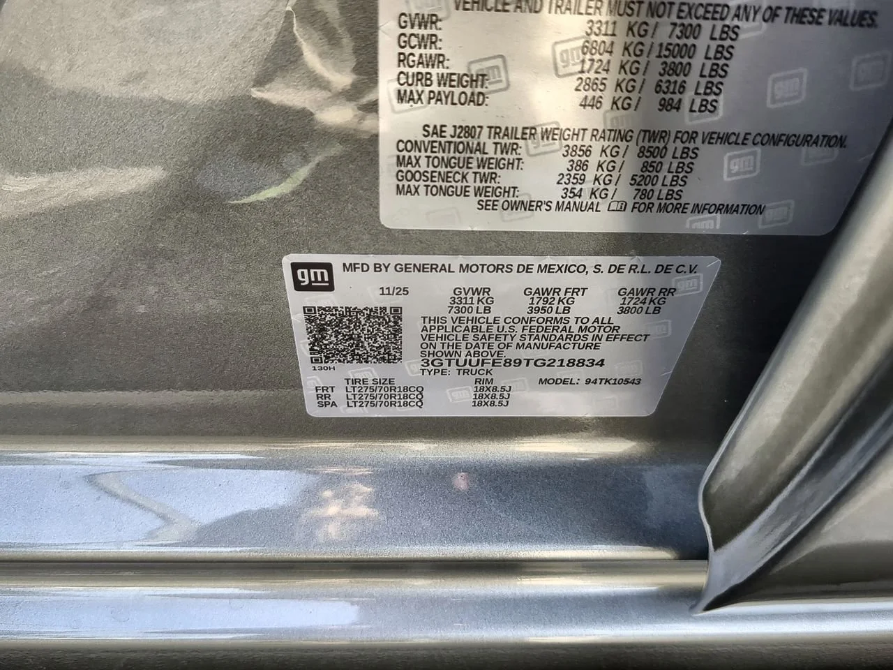 New 2026 Sterling Metallic GMC AT4X image 35