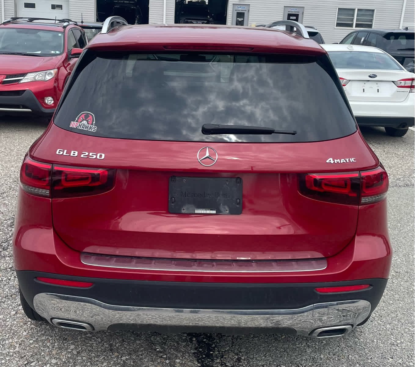 Certified Used 2021 Patagonia Red Metallic Mercedes-Benz GLB 250 image 4