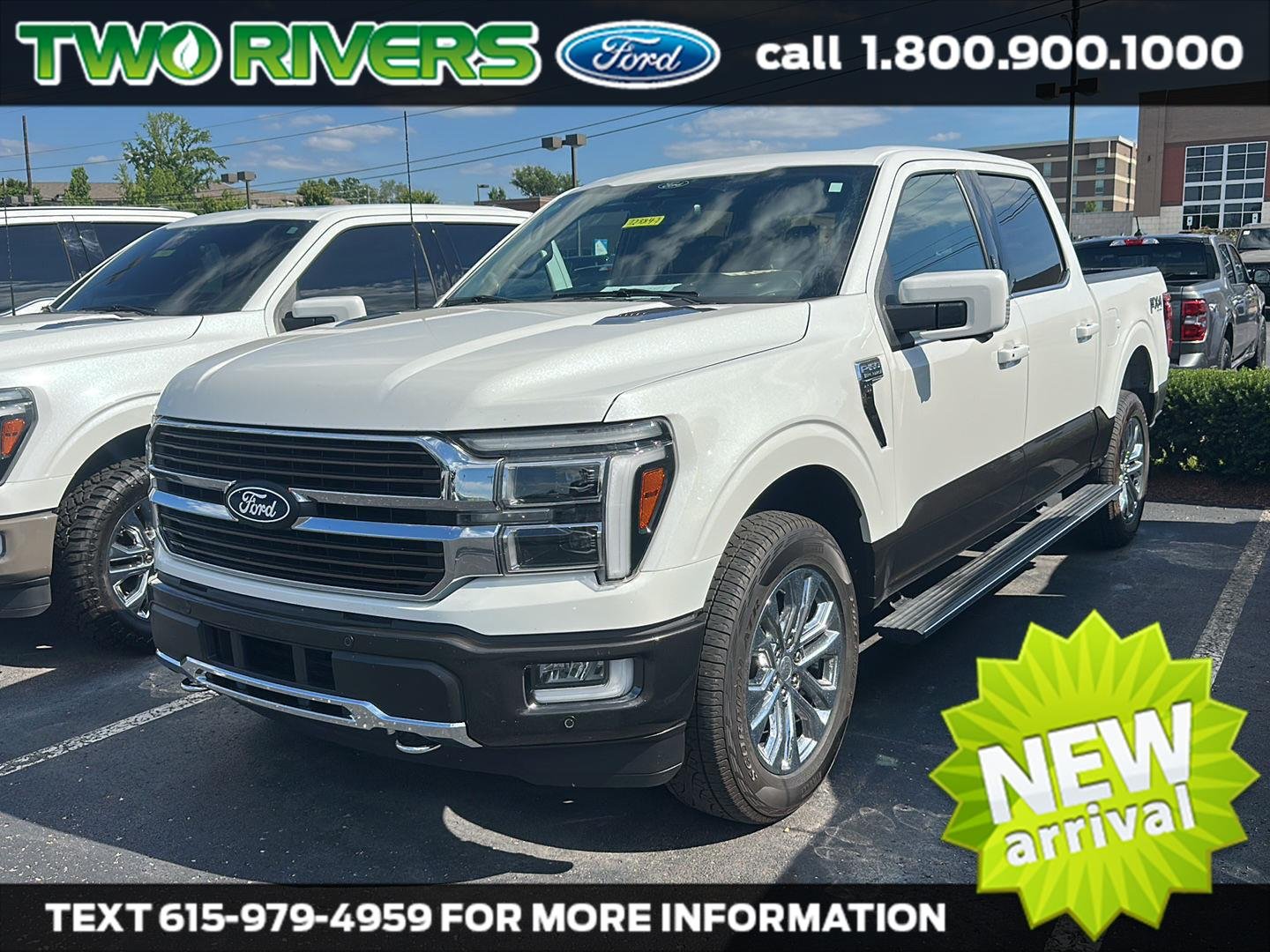 Used 2024 Star White Ford King Ranch image 1
