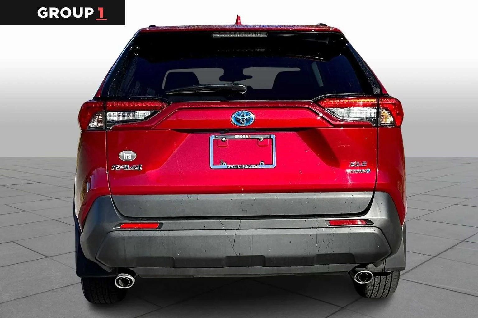 Used 2021 Ruby Flare Pearl Toyota Hybrid XLE image 5