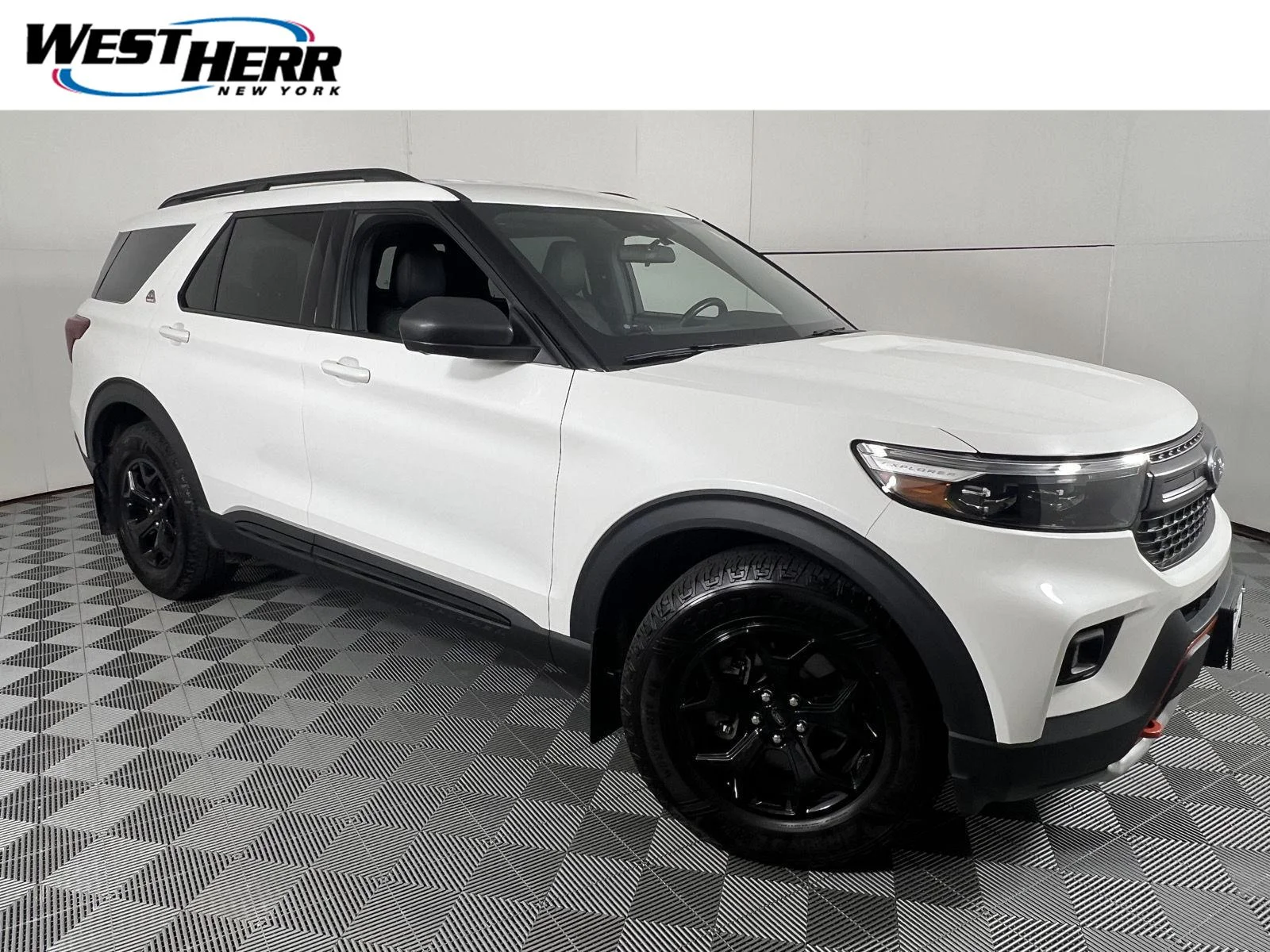 Used 2022 Star White Metallic Tri-Coat Ford Timberline image 1