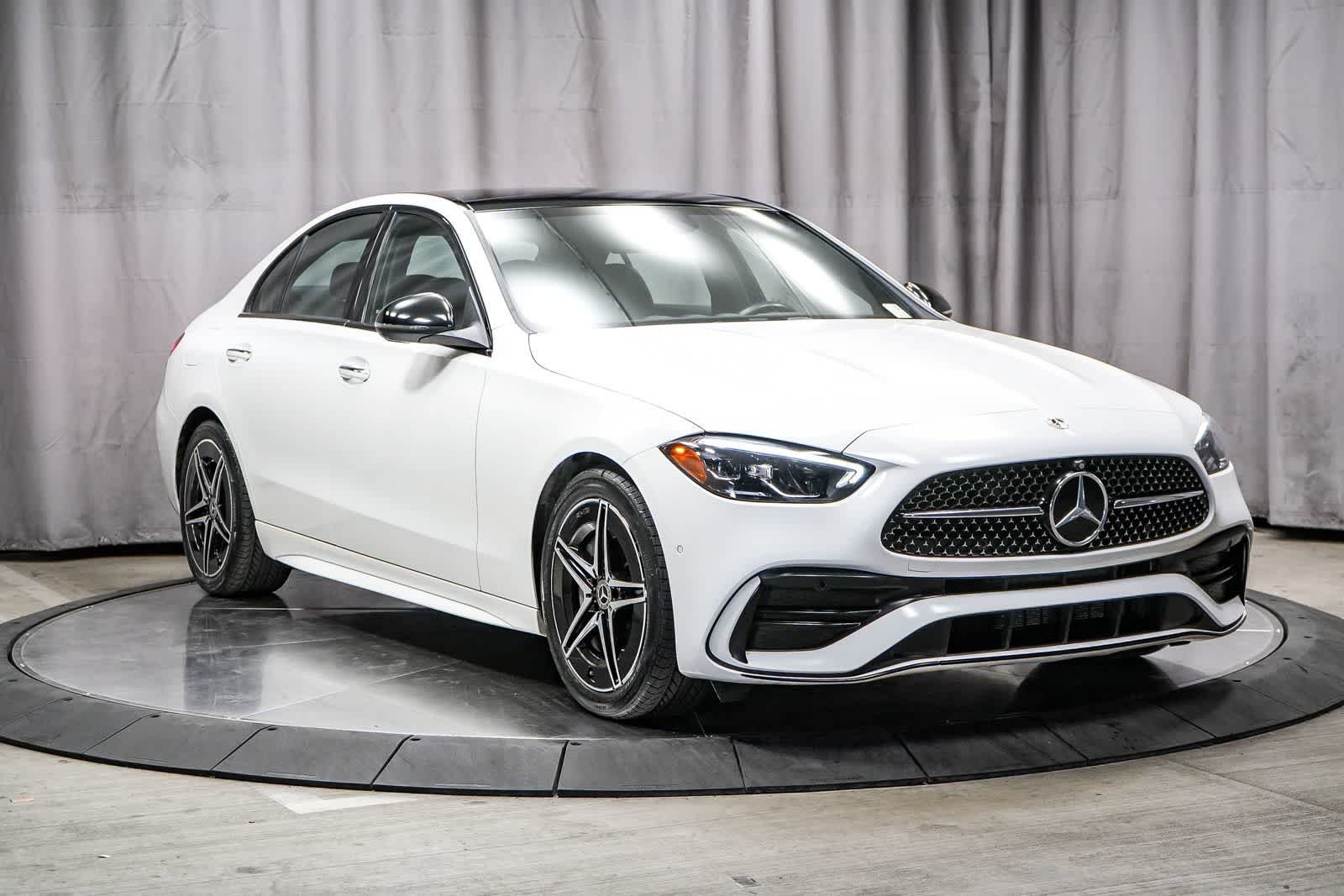 Certified Used 2023 Polar White Mercedes-Benz C 300 image 3