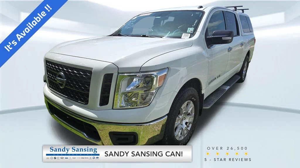 Used 2019 White Nissan SV image 1