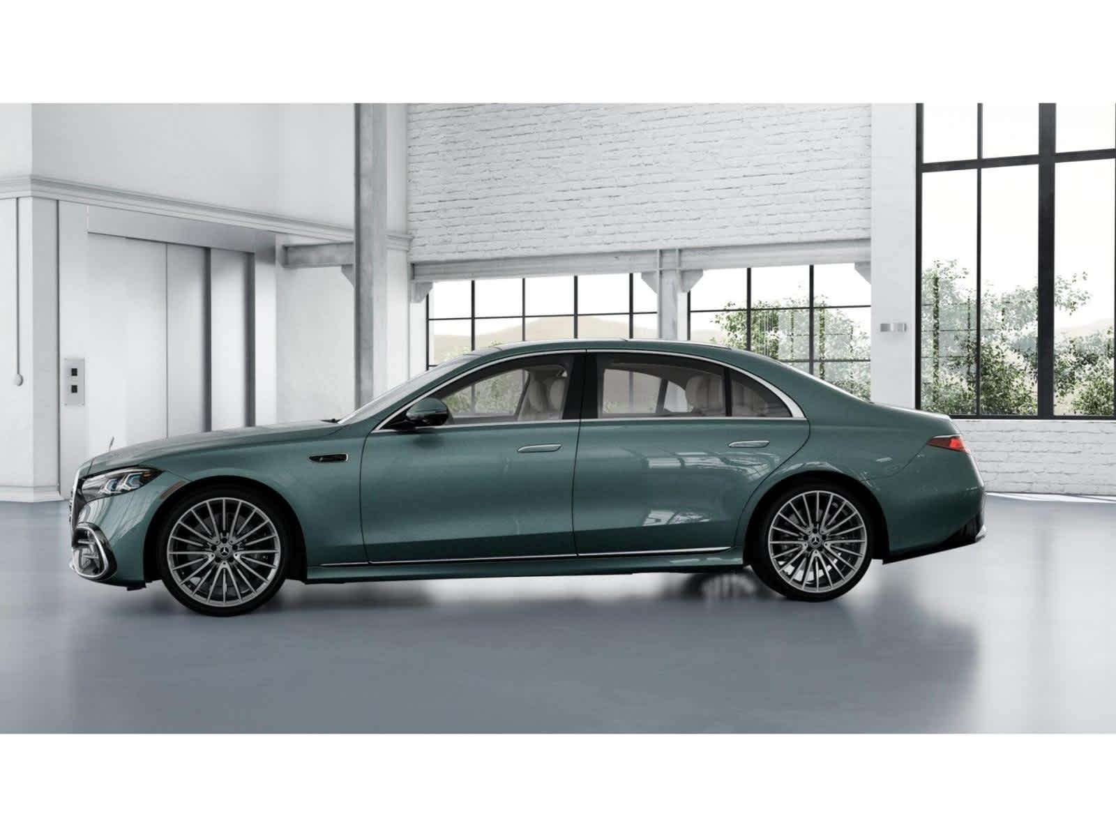 New 2027 Verde Silver Metallic Mercedes-Benz S 500 image 34