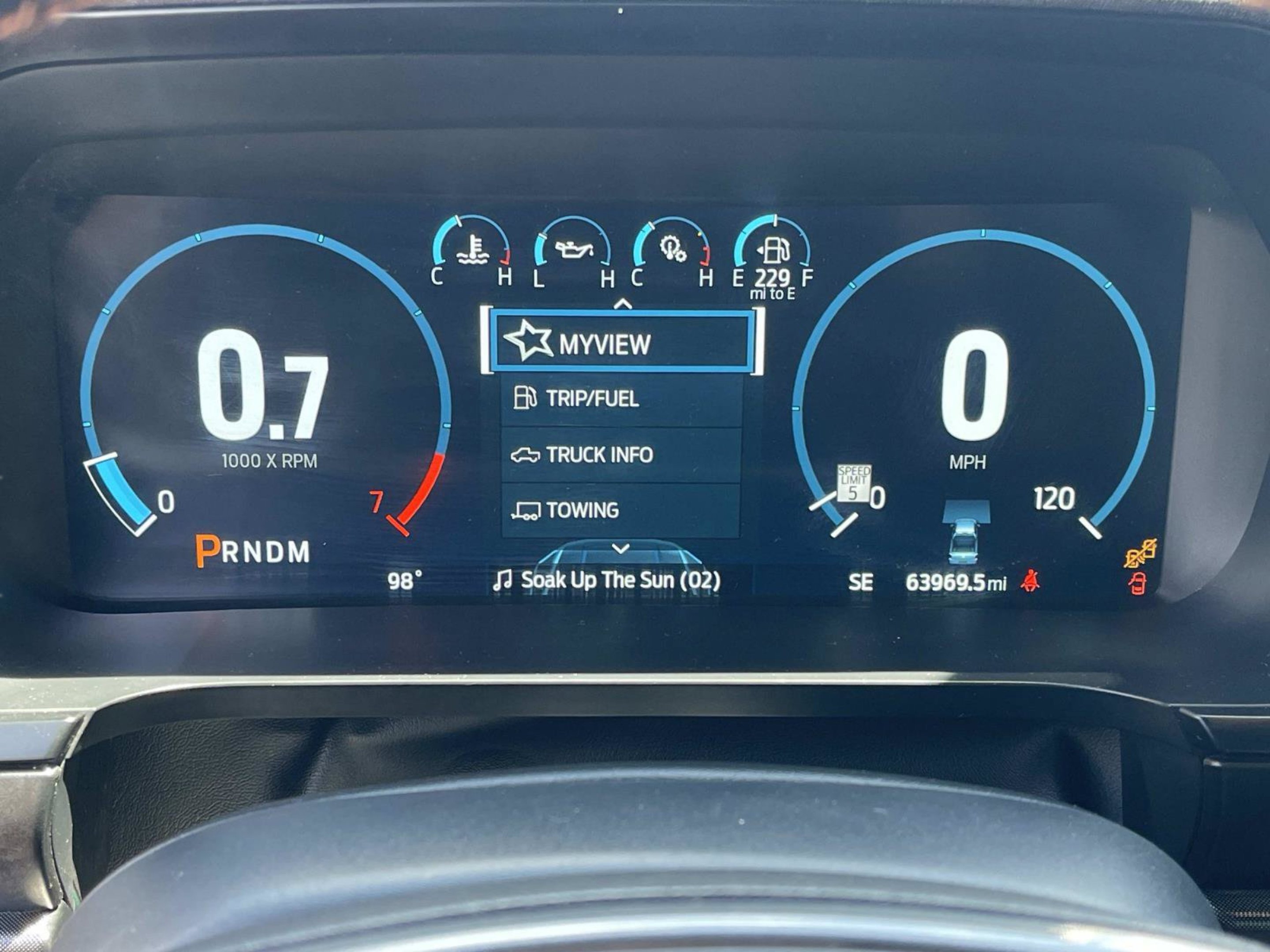Used 2023 White Metallic Ford Tremor image 44