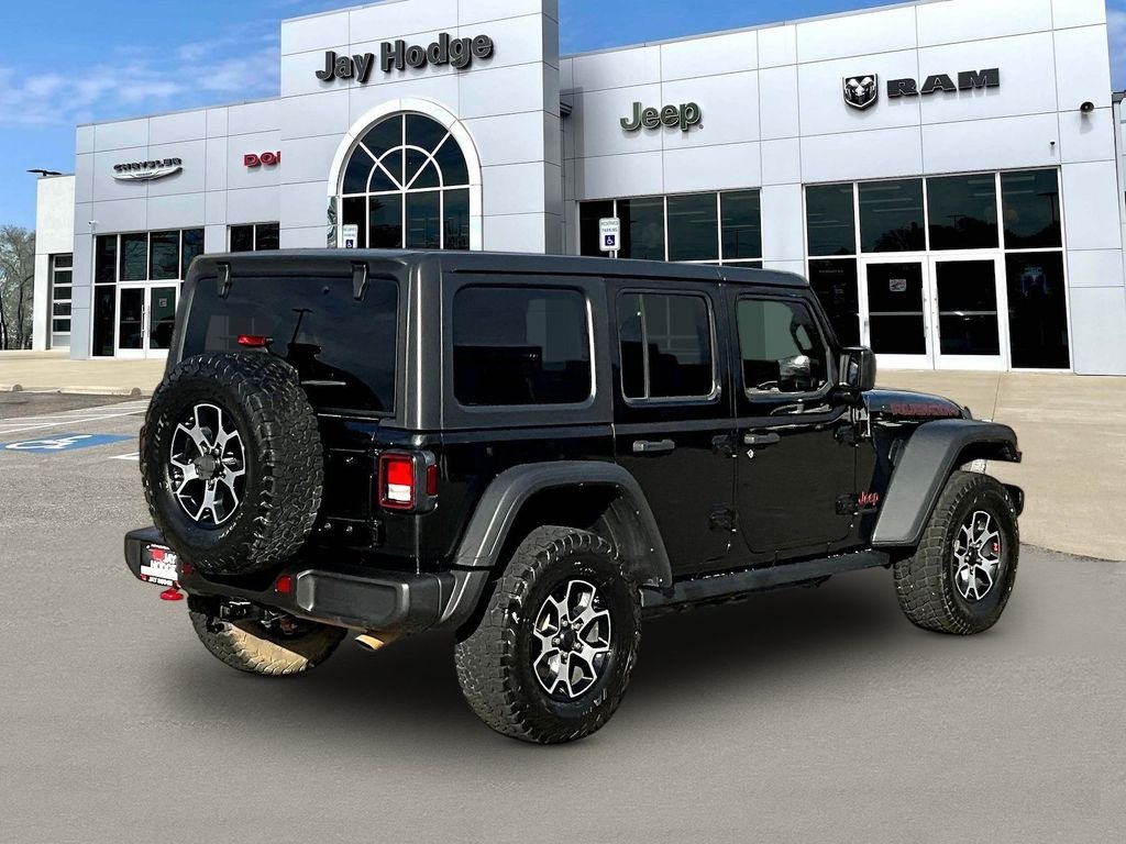 Used 2021 Black Jeep Unlimited Rubicon image 8