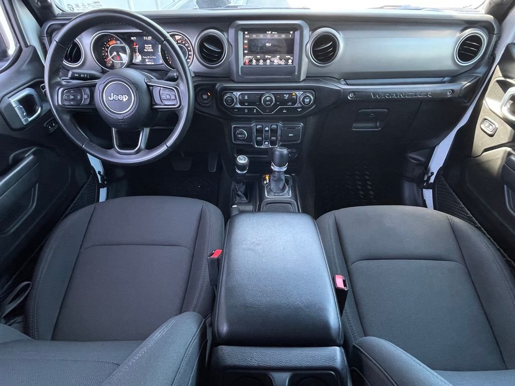 Used 2022 White Jeep Unlimited Sport S image 29
