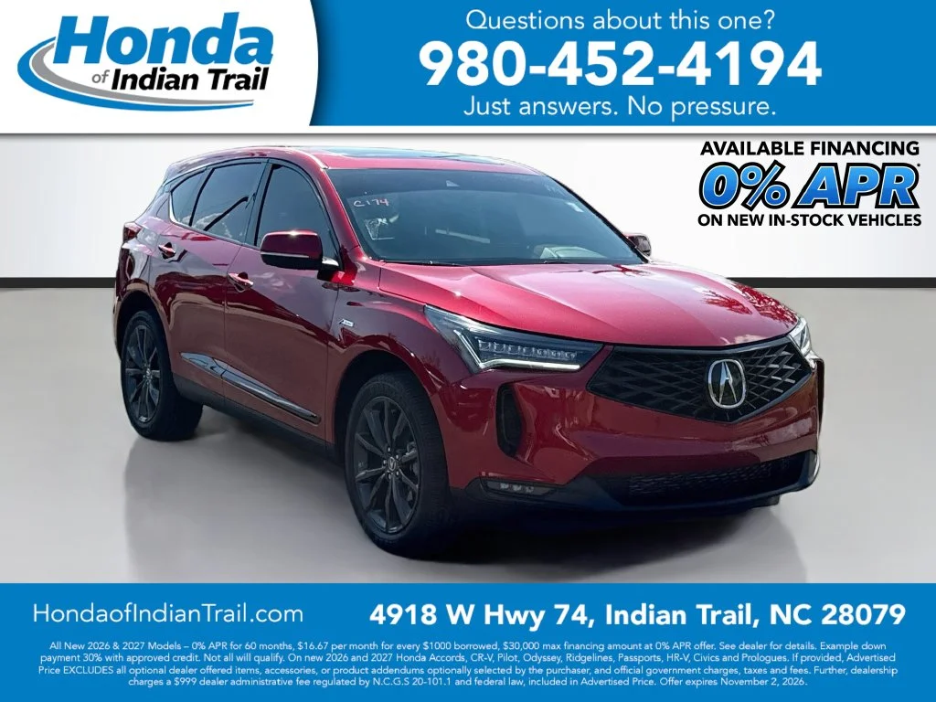 2025 Acura RDX A-Spec Package