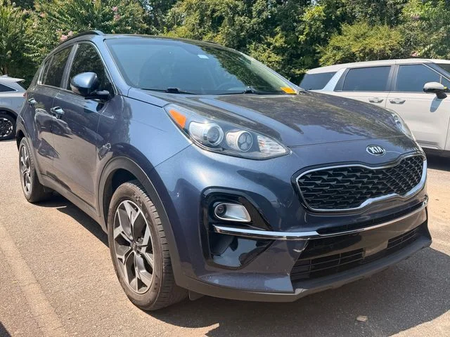 Used 2020 Pacific Blue Kia EX image 7