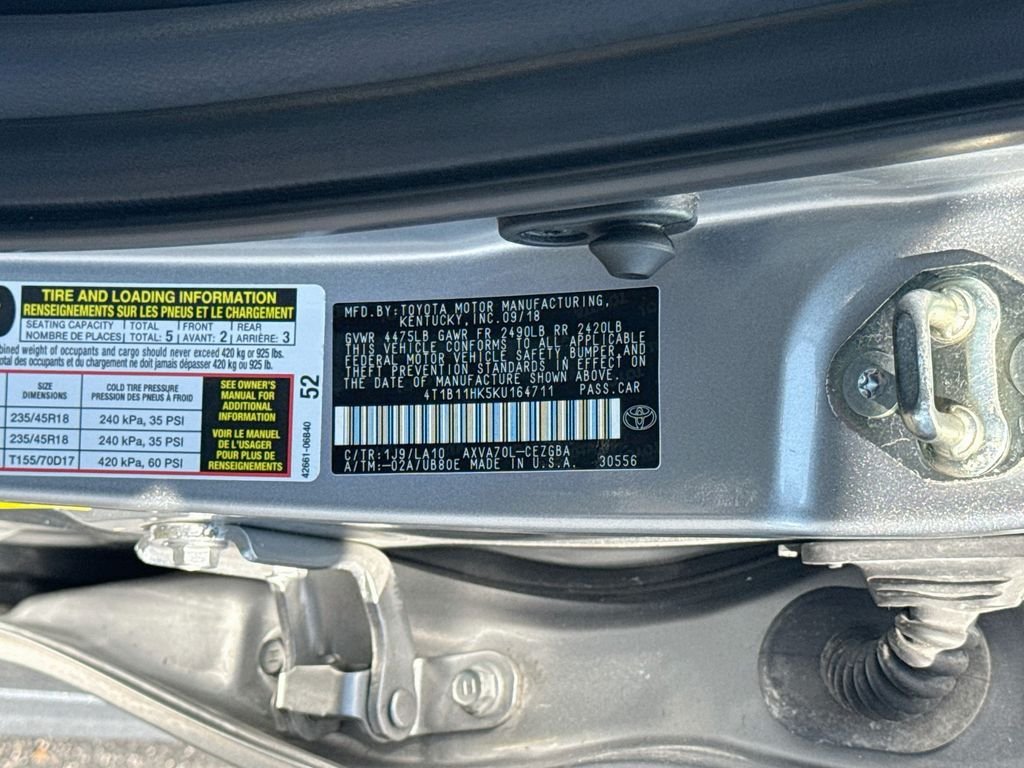 Used 2019 Celestial Silver Metallic Toyota XLE image 26