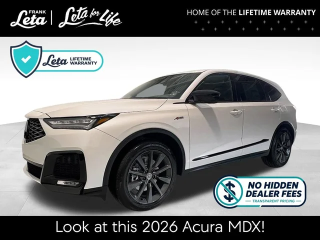 New 2026 Acura MDX A-Spec