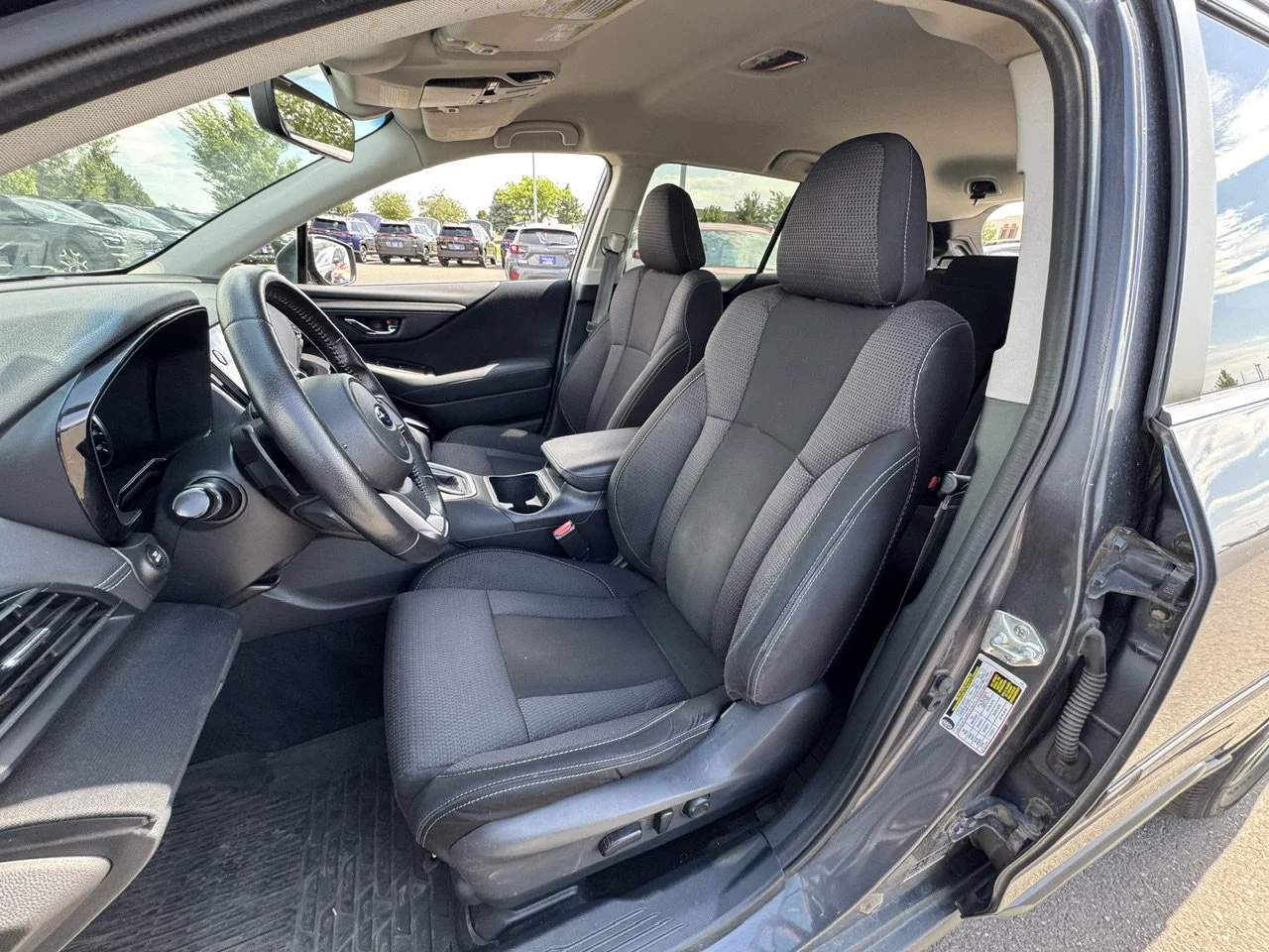 Used 2022 Magnetite Gray Metallic Subaru Premium image 12