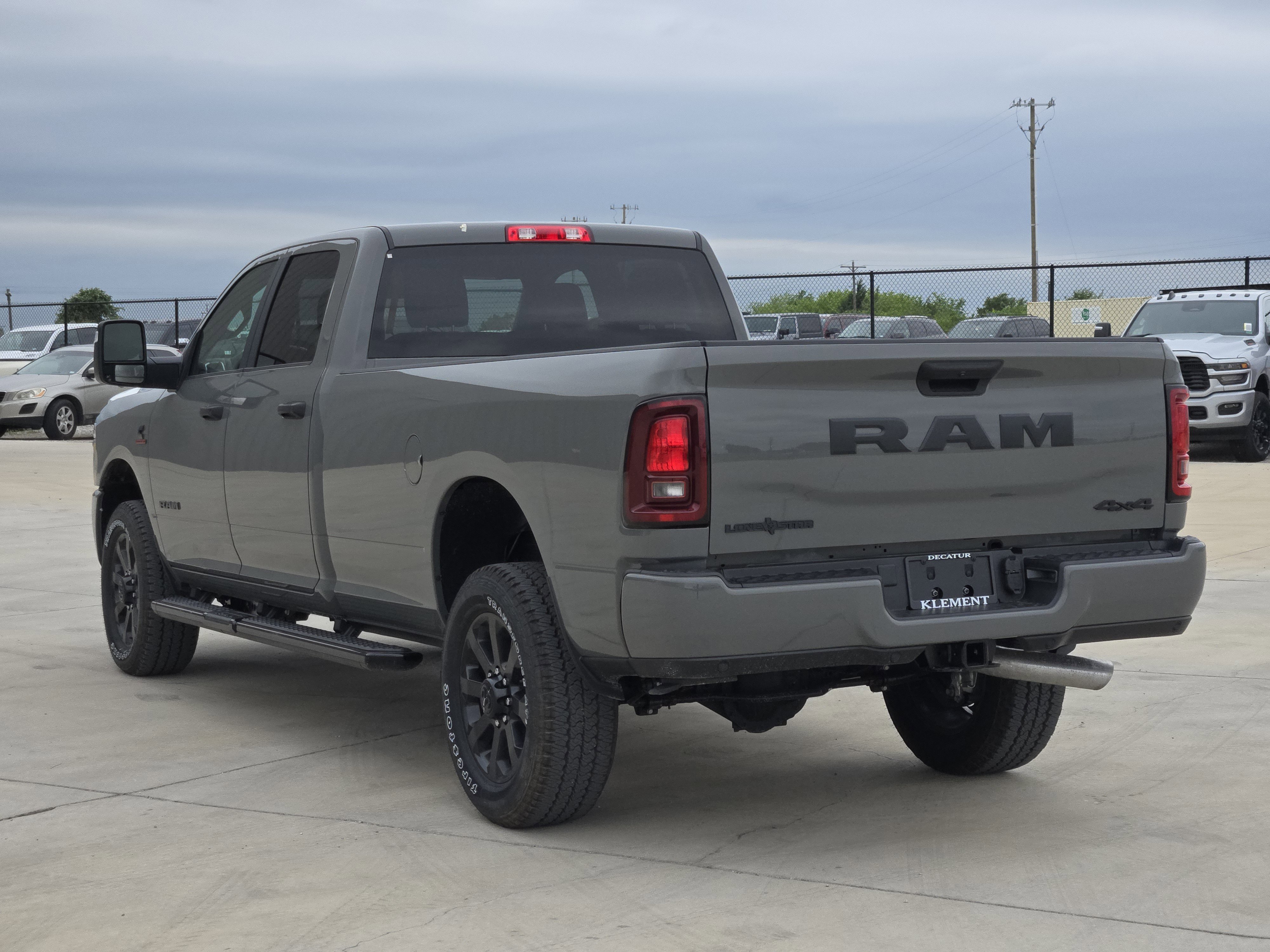 New 2026 Ceramic Gray Clearcoat RAM Lone Star image 4