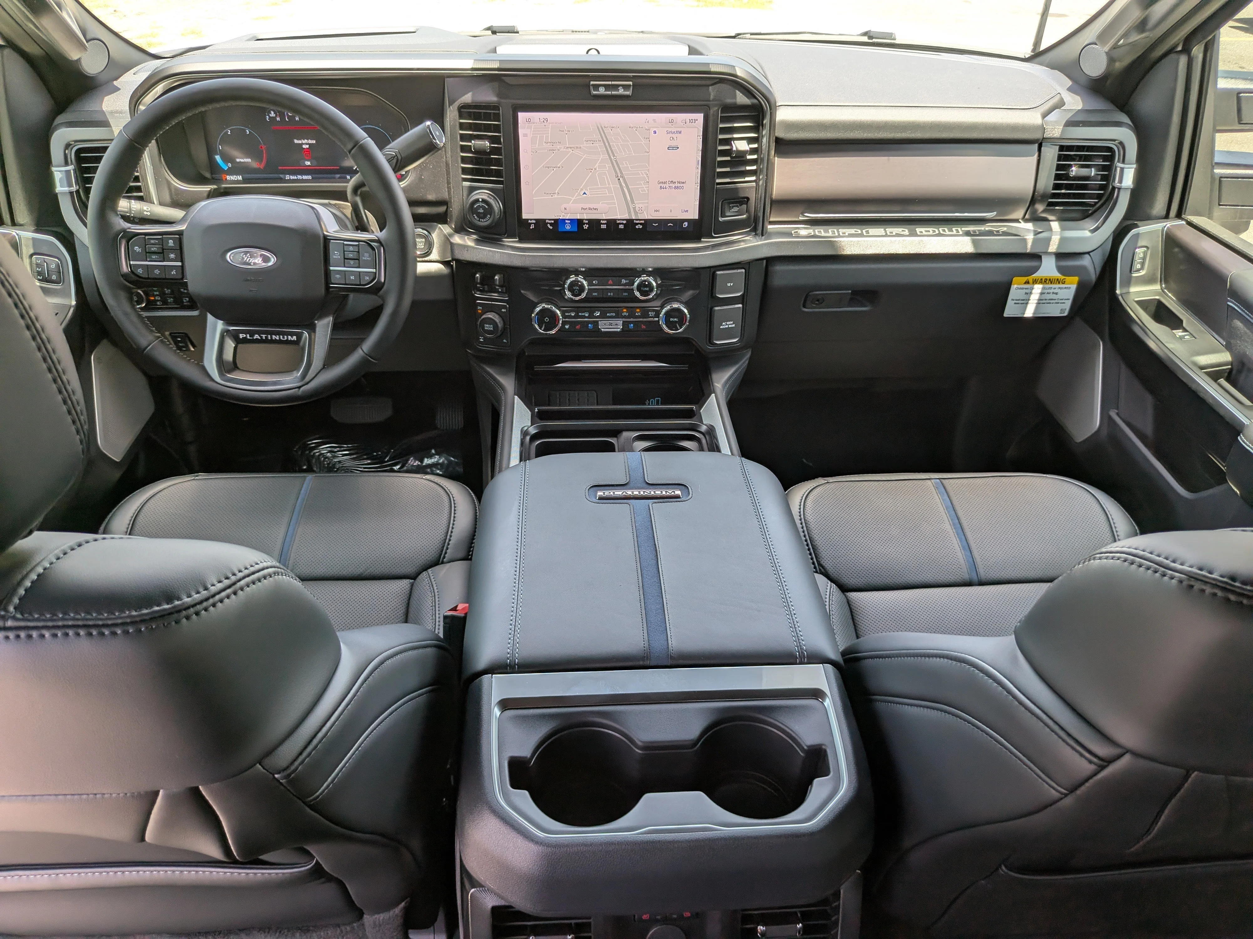 New 2026 Star White Metallic Tri-Coat Ford F-250® Platinum® image 14