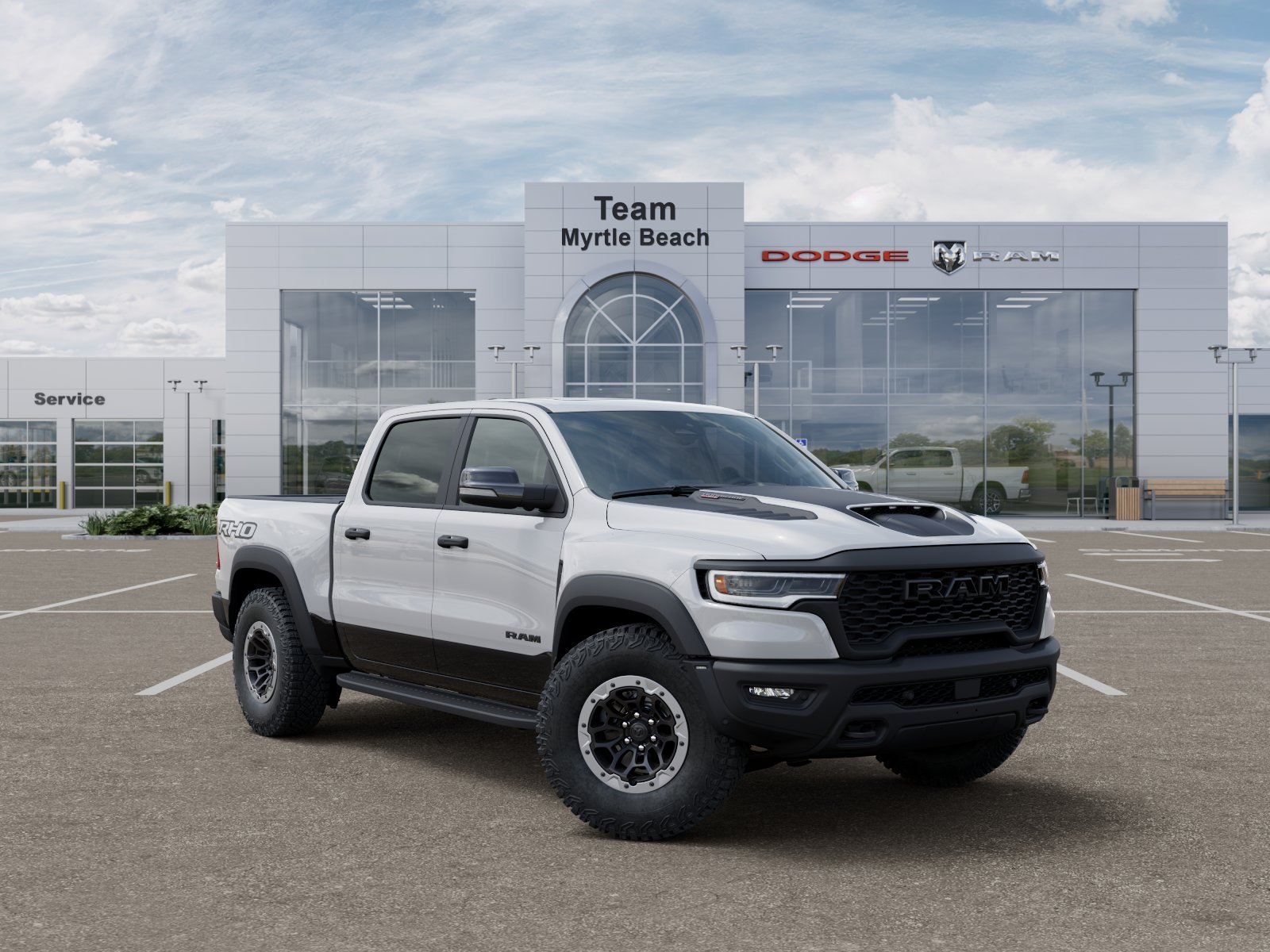 New 2026 Bright White Clear-Coat Exterior Paint RAM RHO image 27