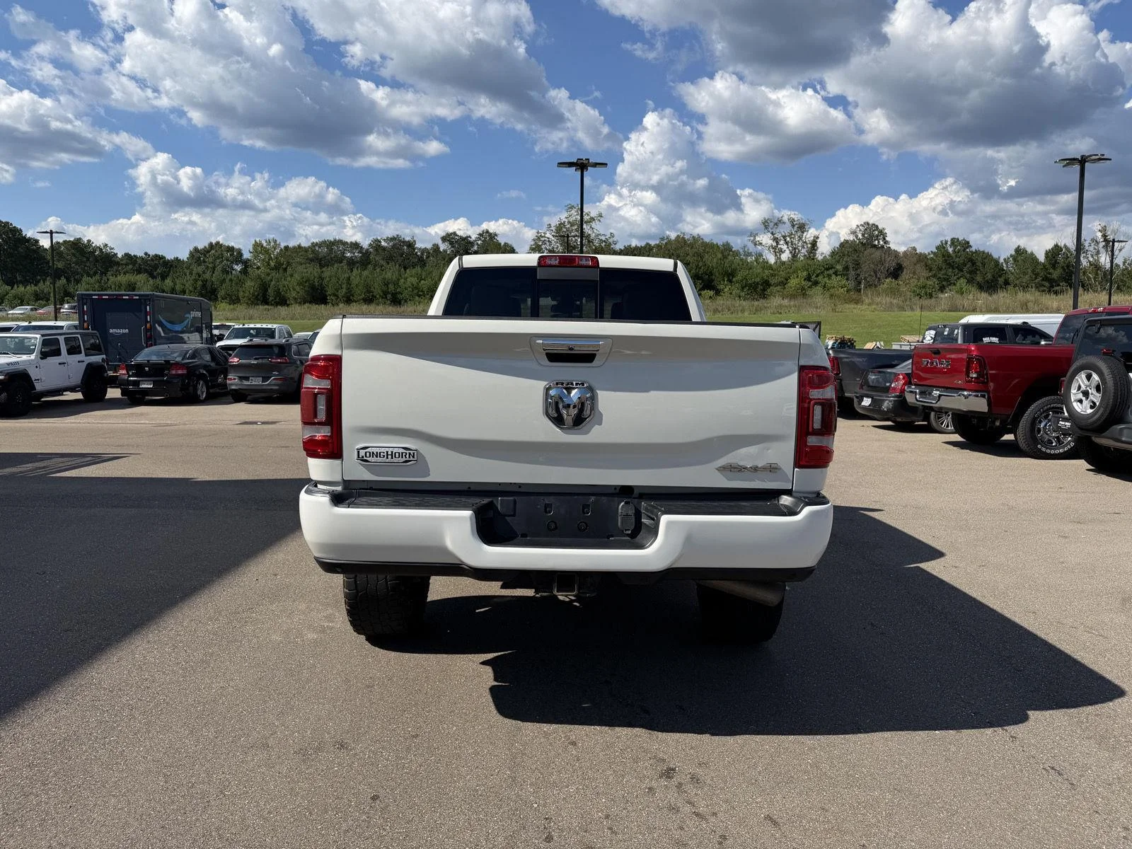 Used 2022 Pearl White Ram Longhorn image 5