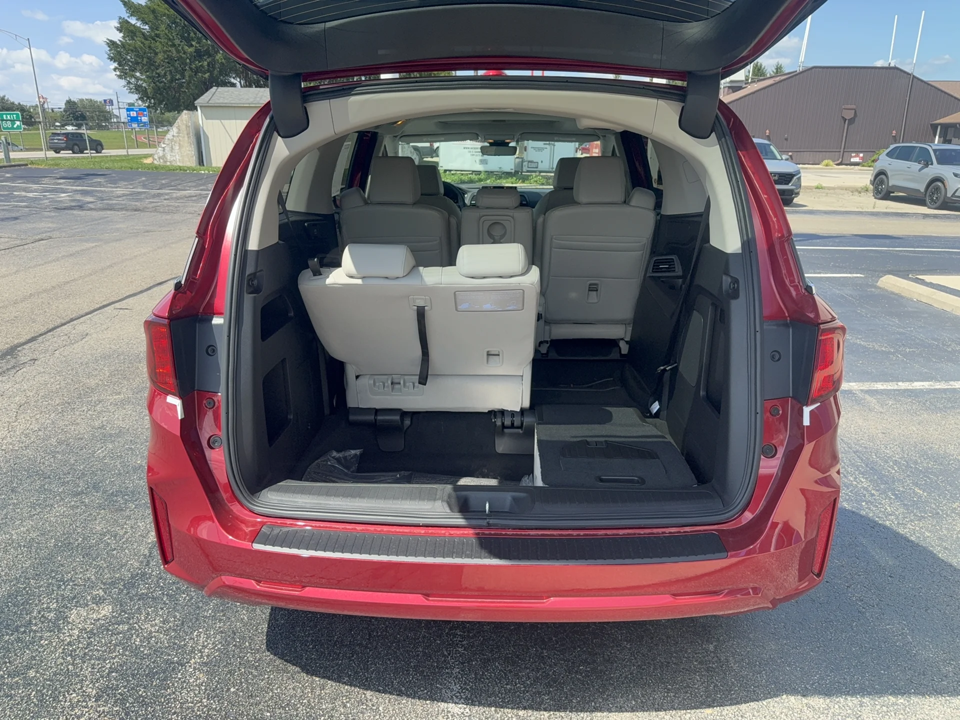 New 2026 Radiant Red Metallic II Honda EX-L image 17