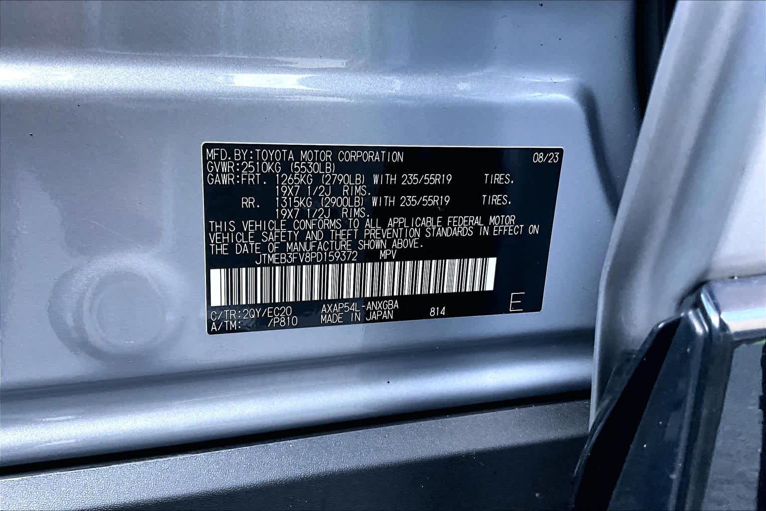 Used 2023 Silver Sky Metallic/Midnight Black Metallic Toyota XSE image 34
