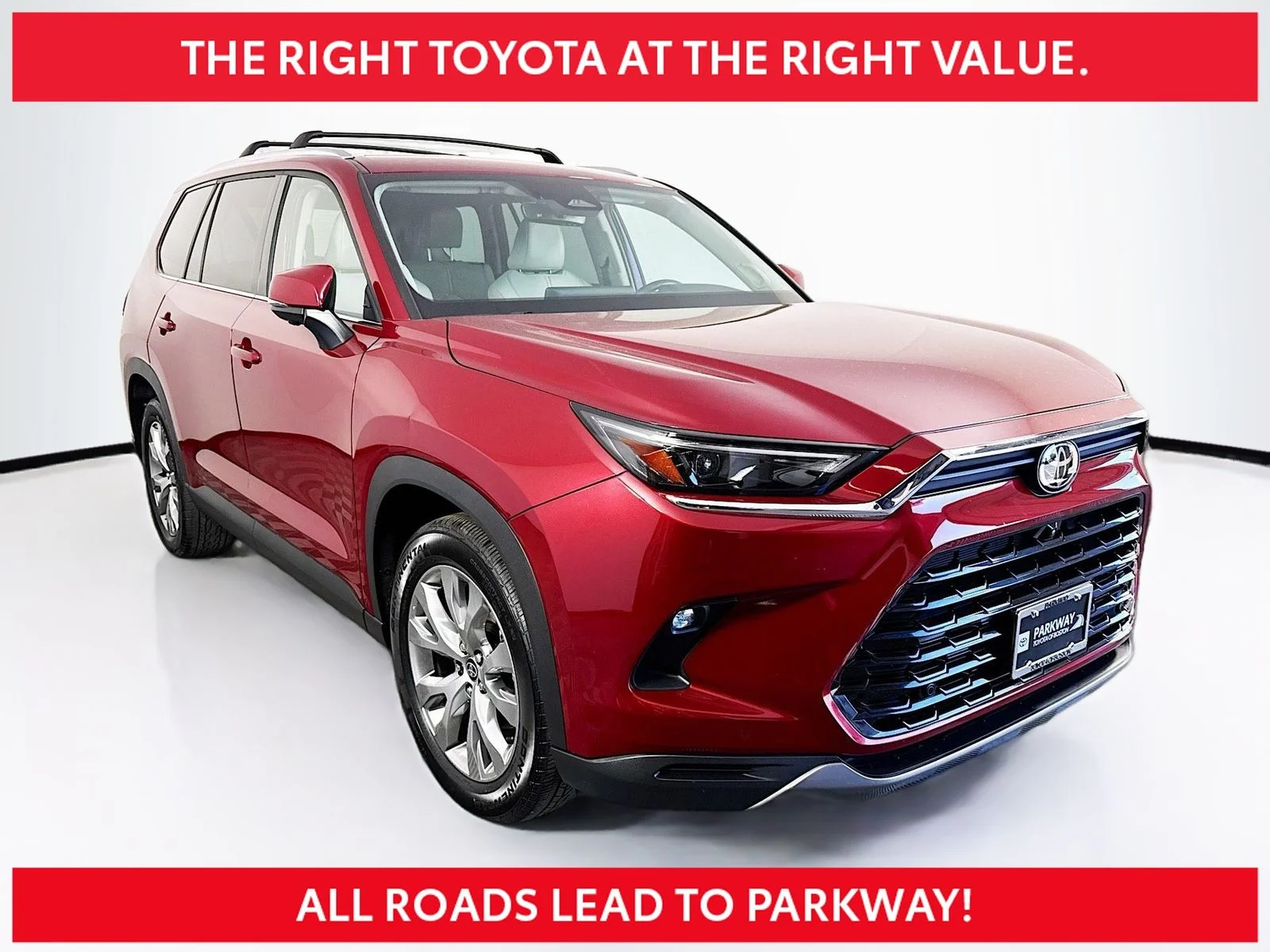 Certified Used 2024 Red Toyota Limited image 1