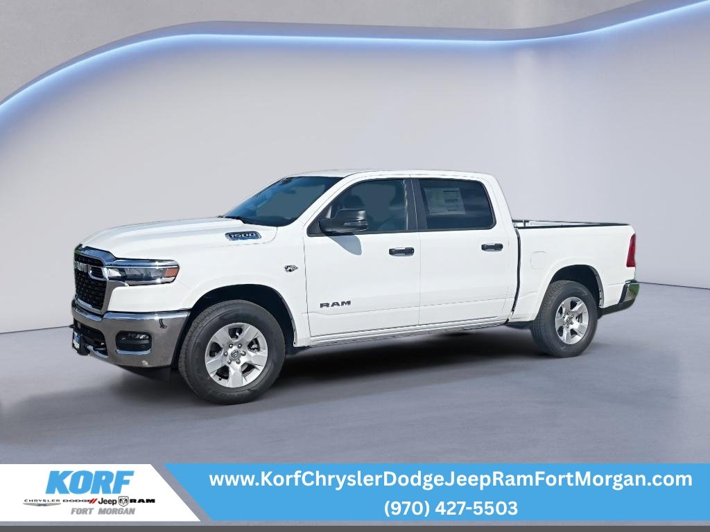 New 2026 Bright White Clear-Coat Exterior Paint RAM Big Horn image 1