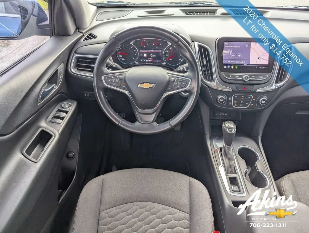 Used 2020 PACIFIC BLUE METALLIC Chevrolet LT image 16