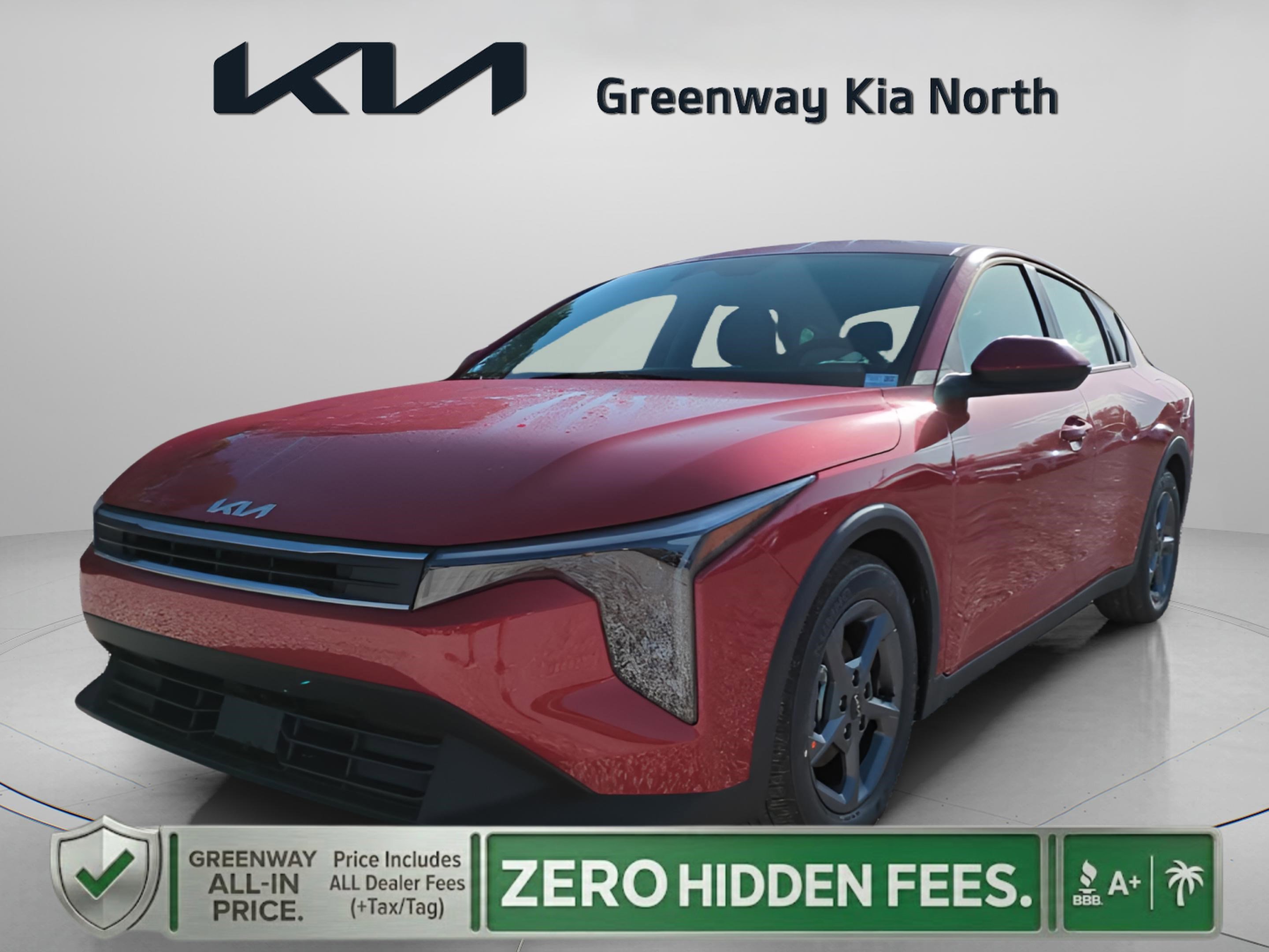 New 2026 Currant Red Kia LXS image 3