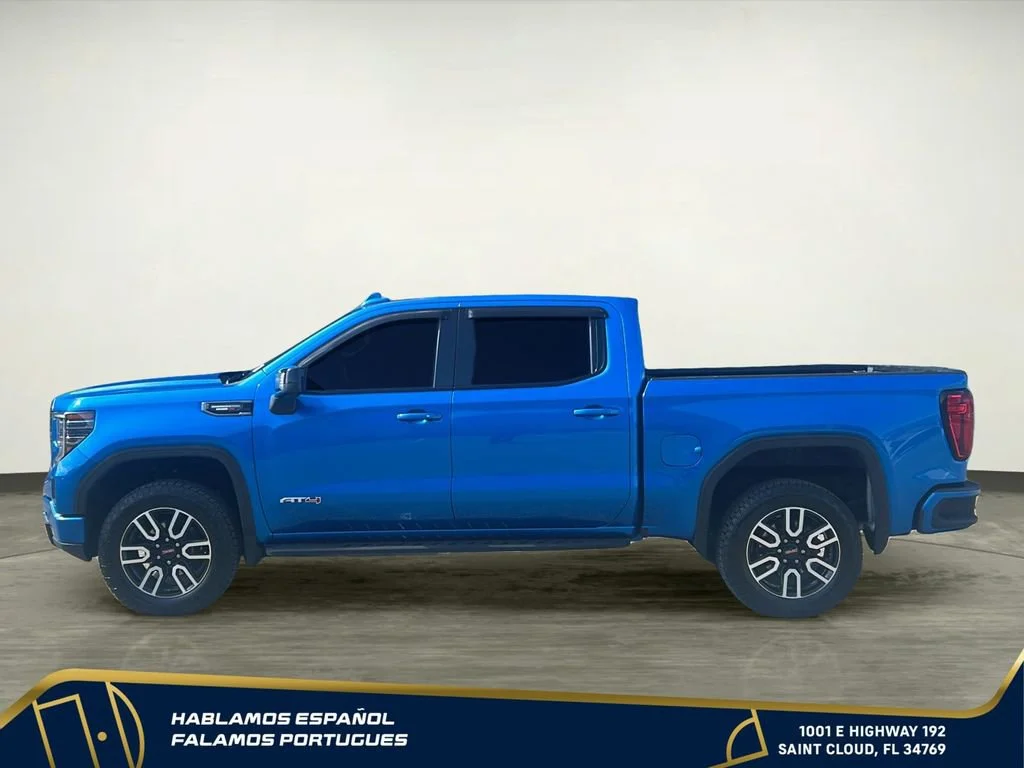 Certified Used 2023 Dynamic Blue Metallic GMC AT4 image 3