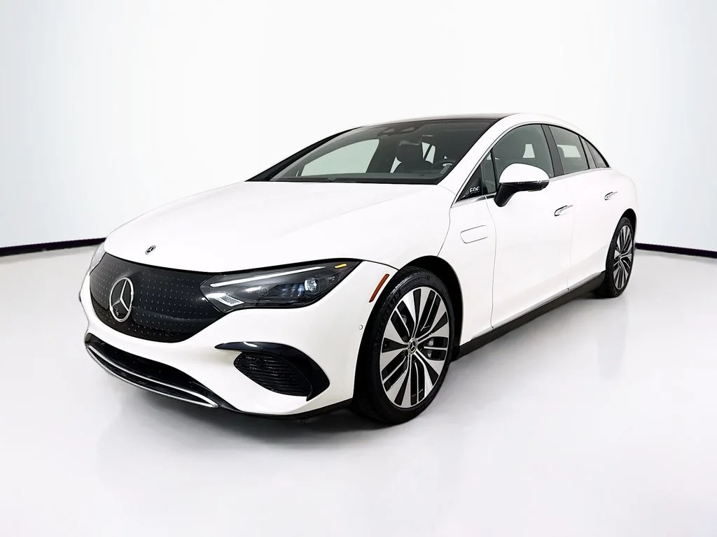 Used 2024 White Mercedes-Benz 350 Sedan image 3