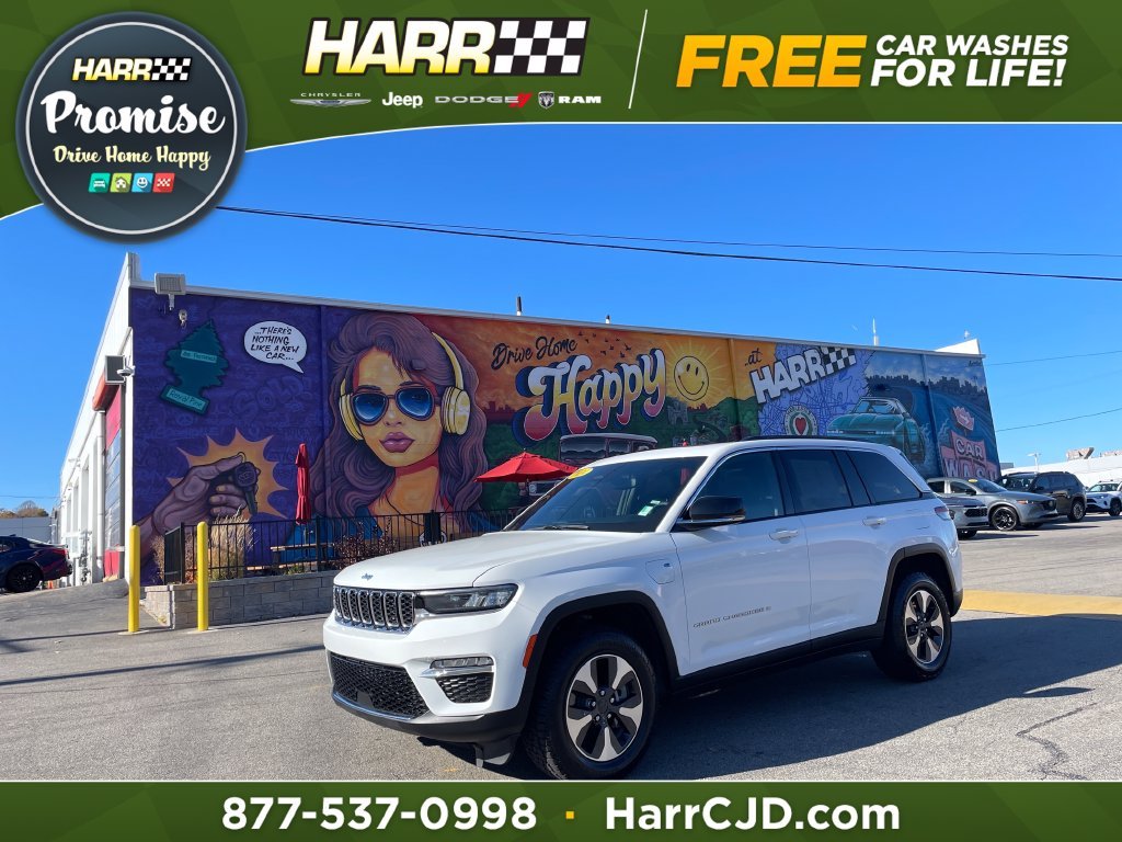 Certified Used 2024 White Jeep 4xe image 1