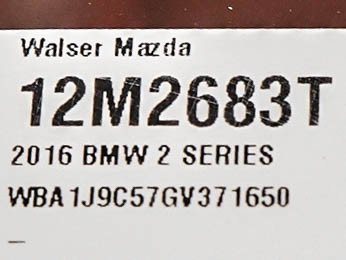 Used 2016 Mineral Gray Metallic BMW M235i xDrive image 24