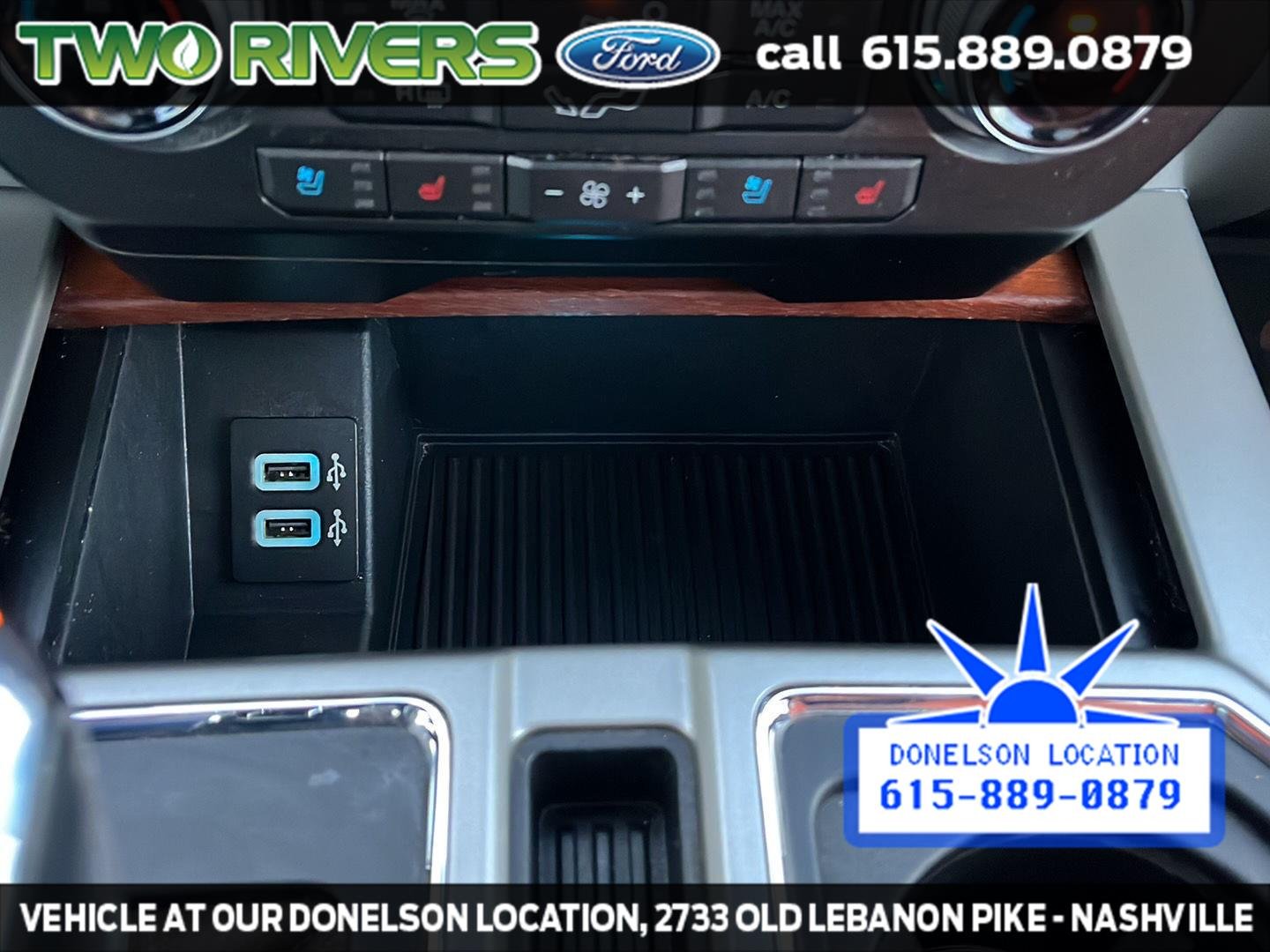 Used 2018 White Gold/Stone Gray Ford King Ranch image 34