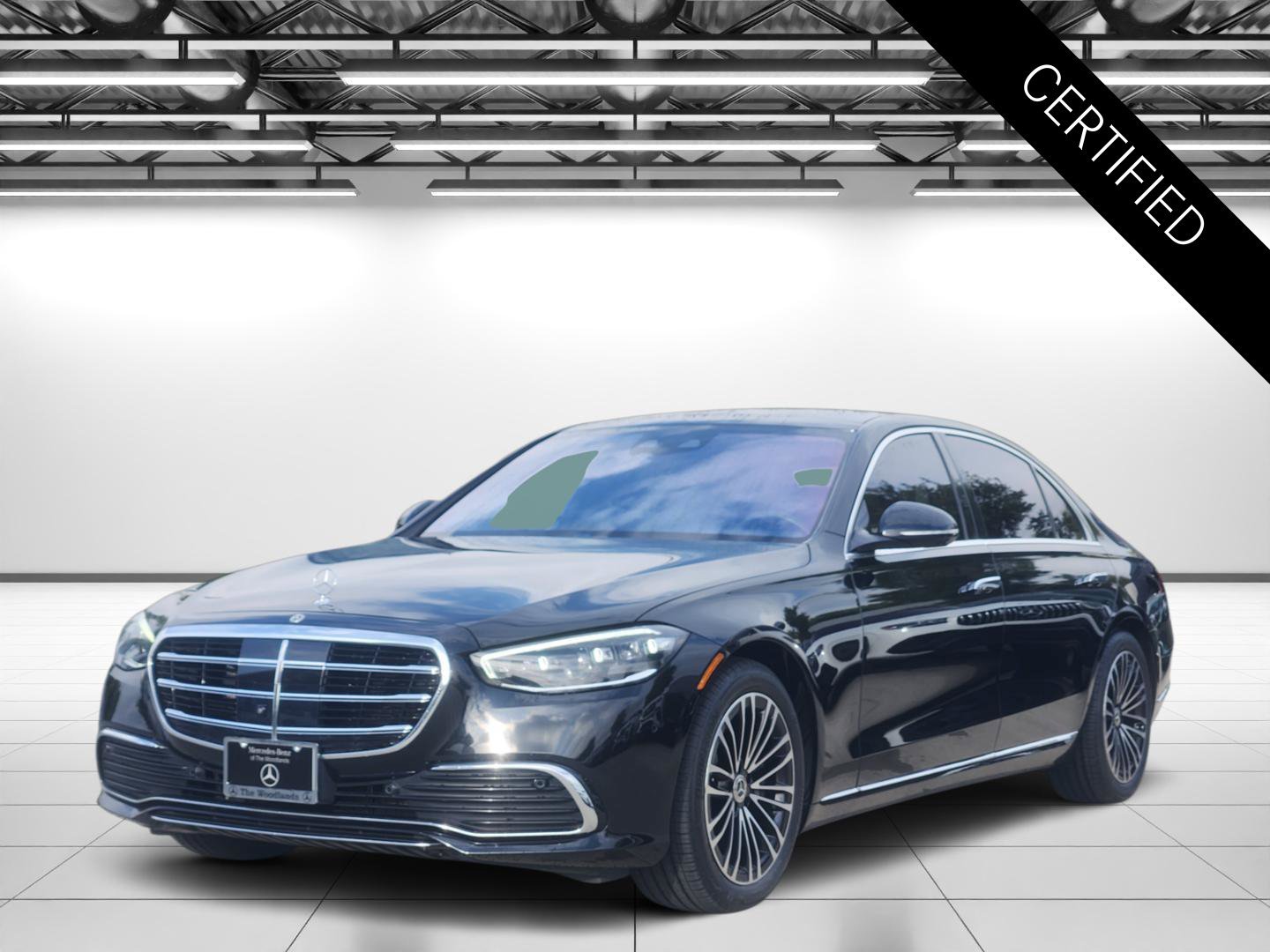Certified Used 2022 Obsidian Black Metallic Mercedes-Benz S 500 image 5