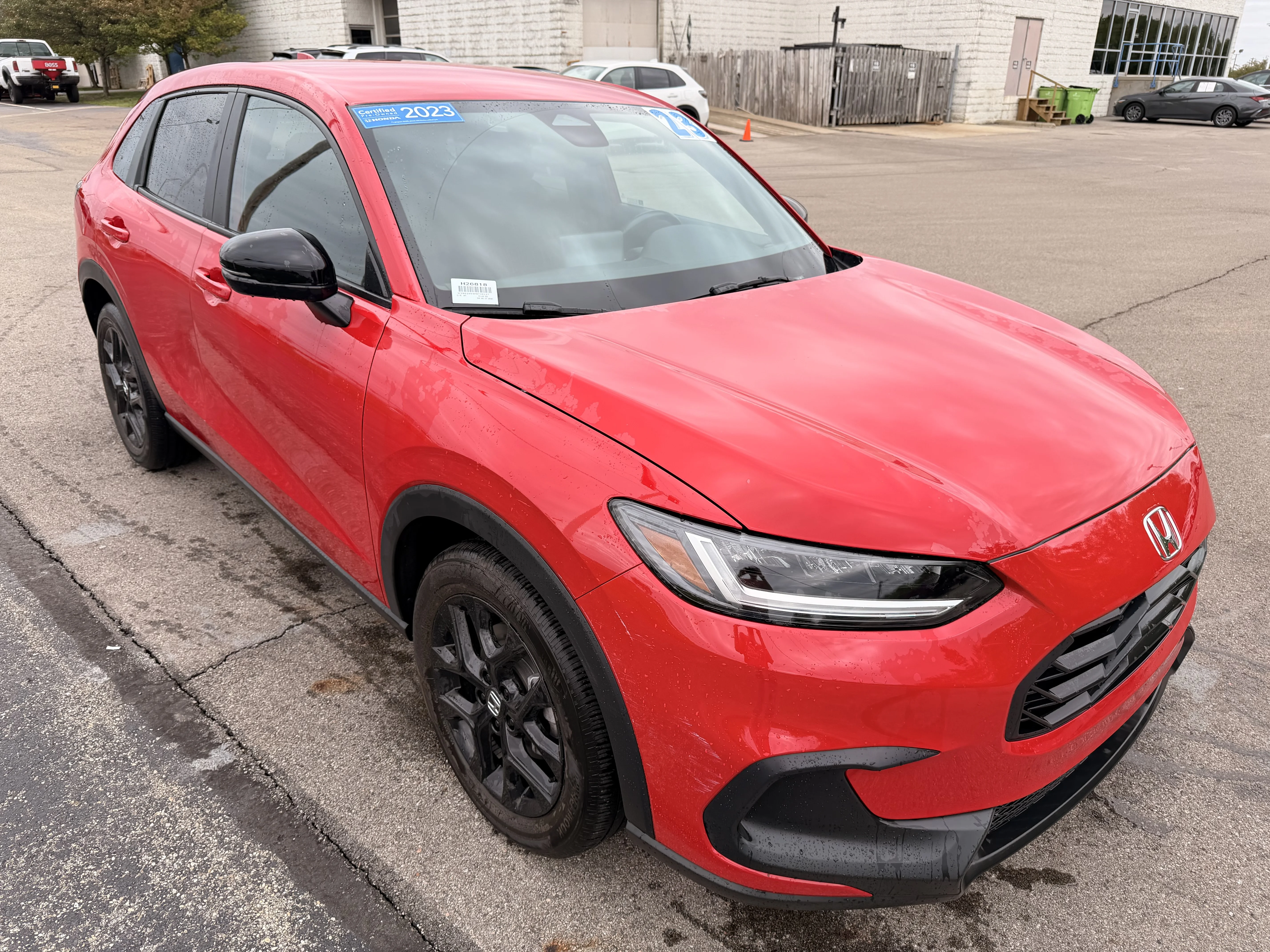 Certified Used 2023 Milano Red Honda Sport image 1