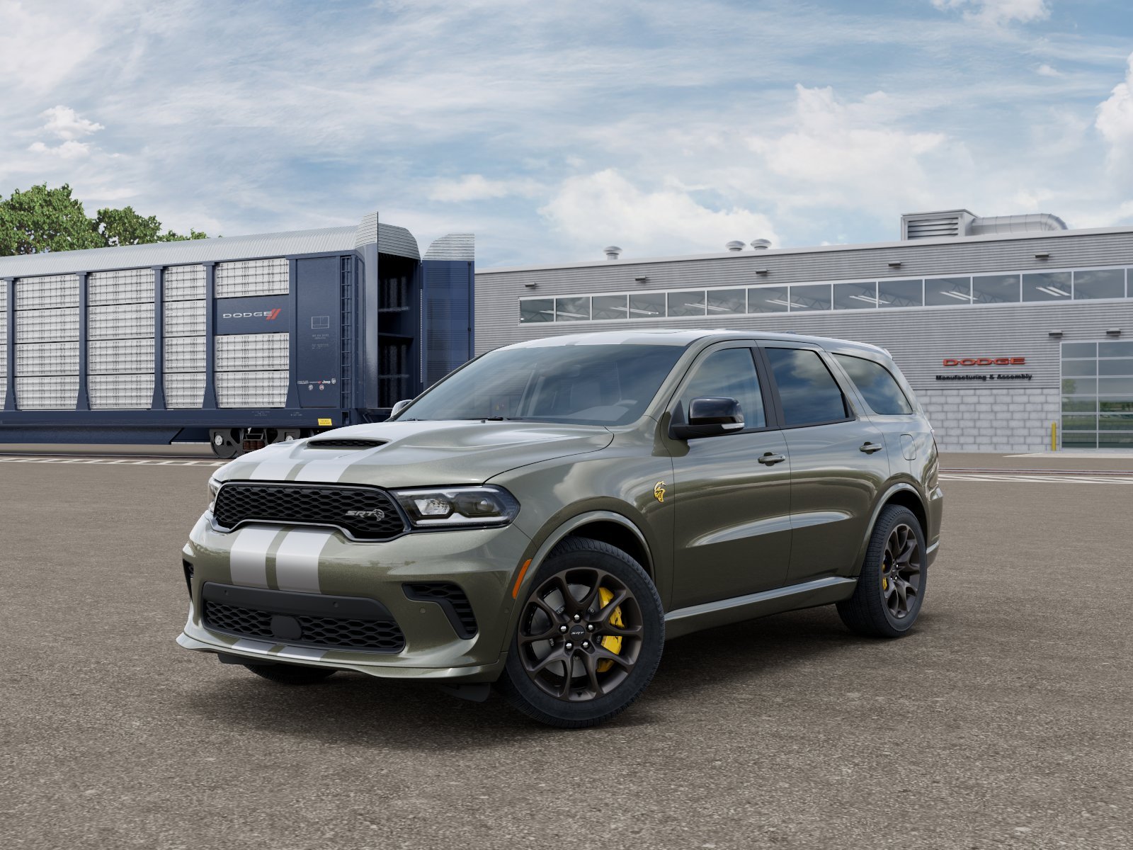 New 2026 Green Machine Exterior Paint Dodge SRT Jailbreak image 1