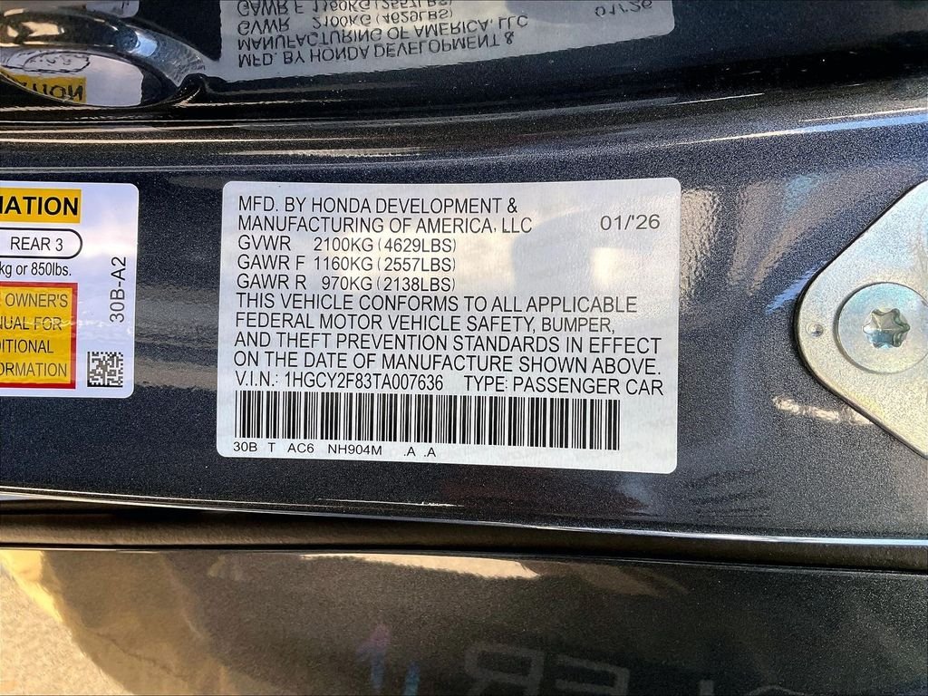 2026 Honda Accord Hybrid — photo 17