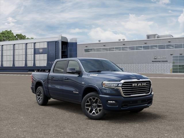 New 2026 Forged Blue Metallic Exterior Paint RAM Laramie image 3