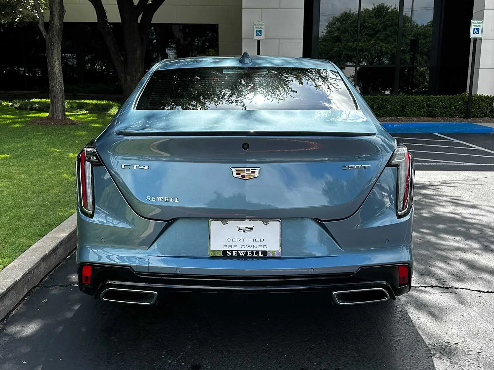 Used 2024 Midnight Steel Metallic Cadillac Sport image 3
