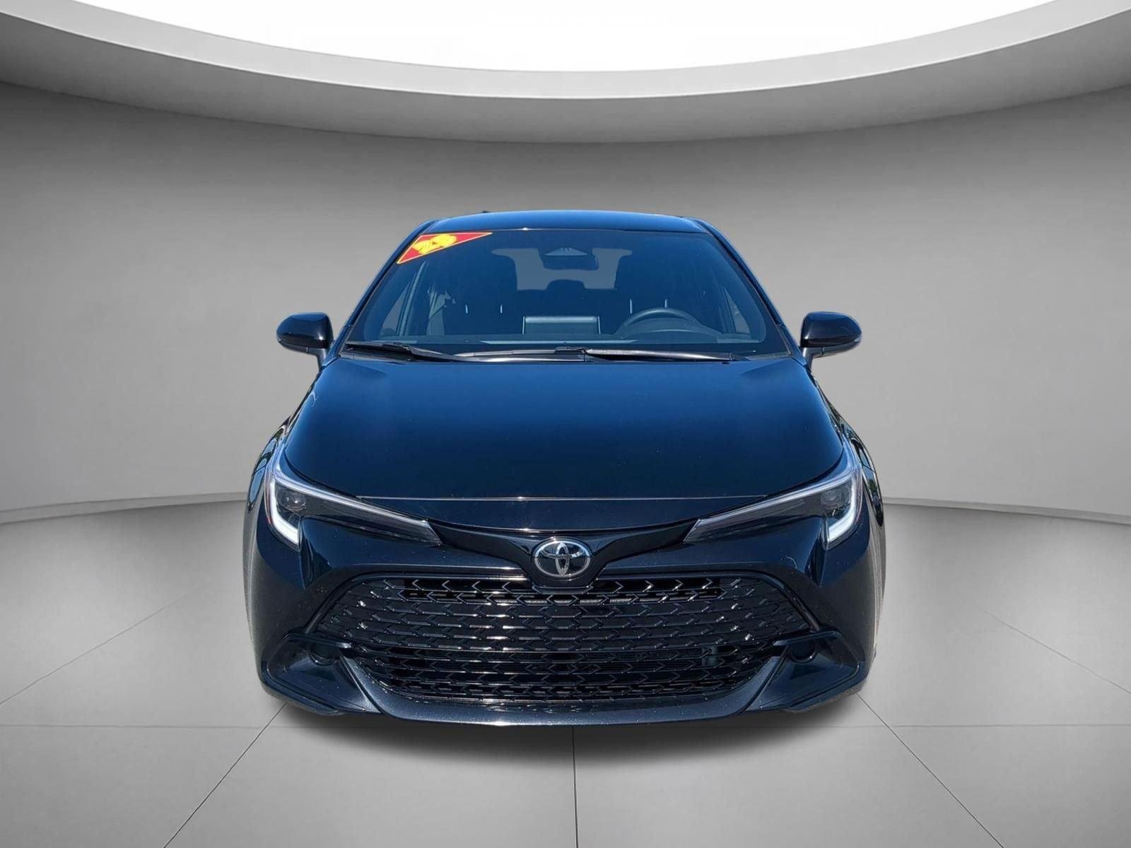 Used 2025 Midnight Black Metallic Toyota SE image 8