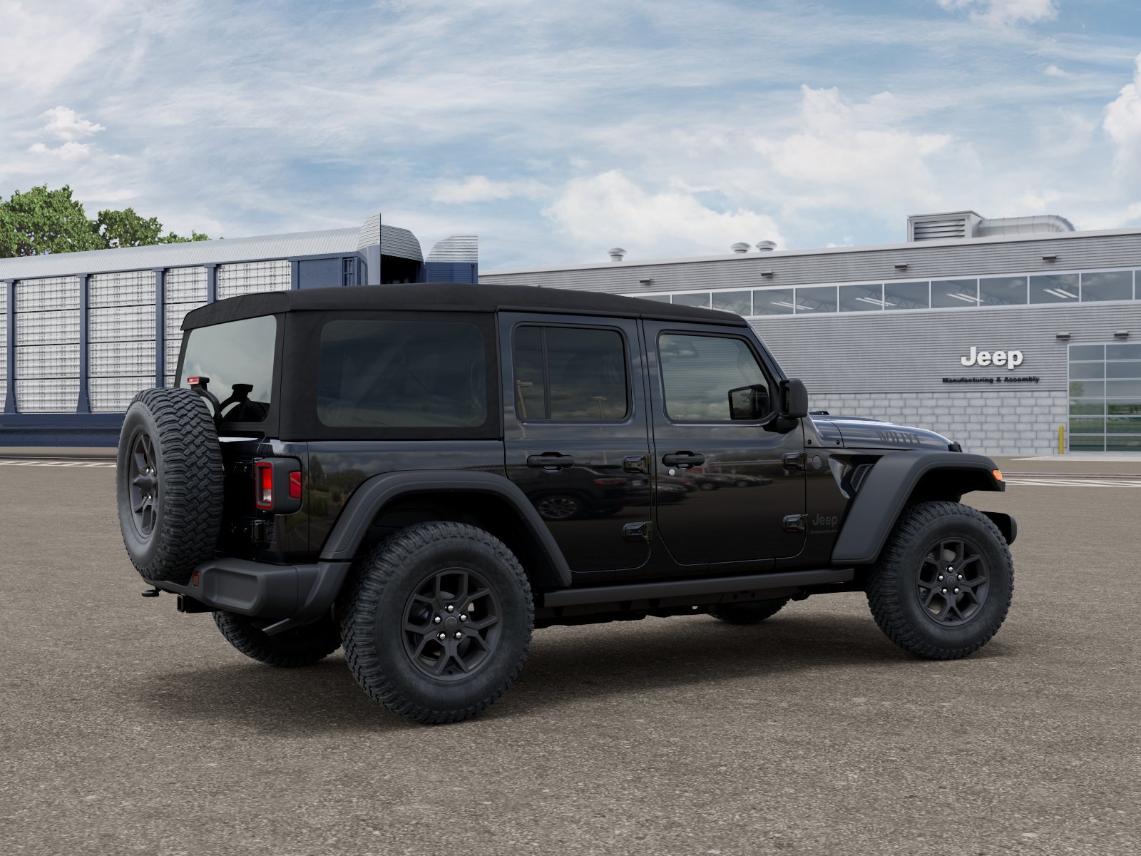 New 2027 Black Clearcoat Jeep Willys image 4