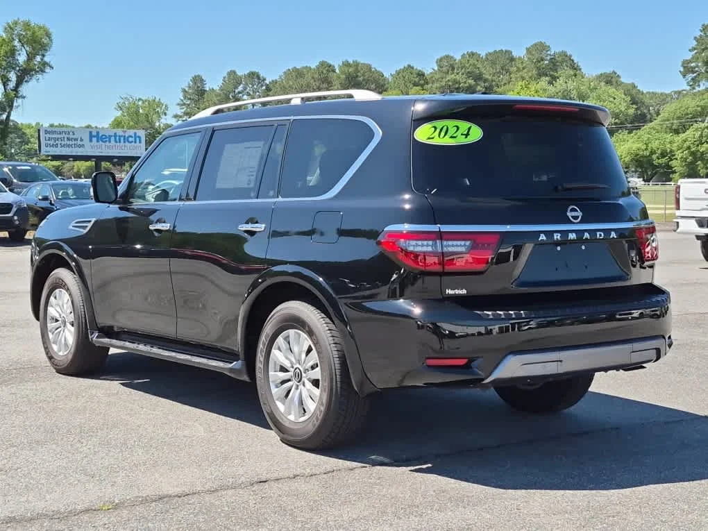 Certified Used 2024 Super Black Nissan SV image 6