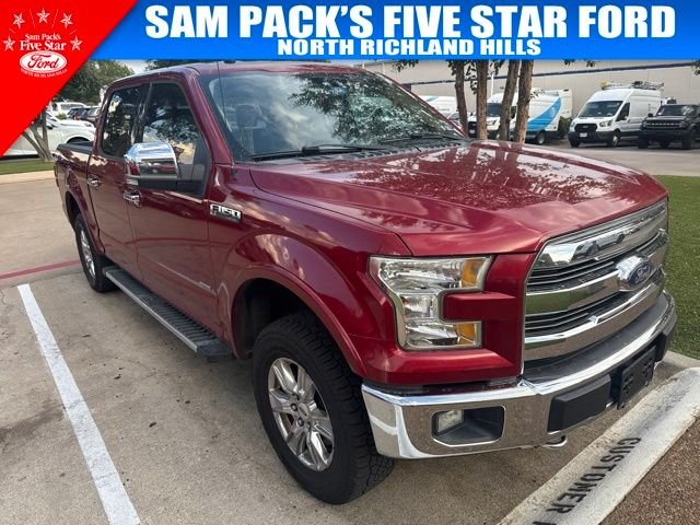 Used 2017 Red Ford Lariat image 3