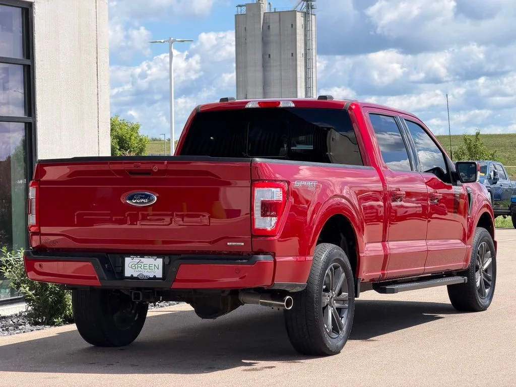 Used 2023 Red Ford Lariat image 5