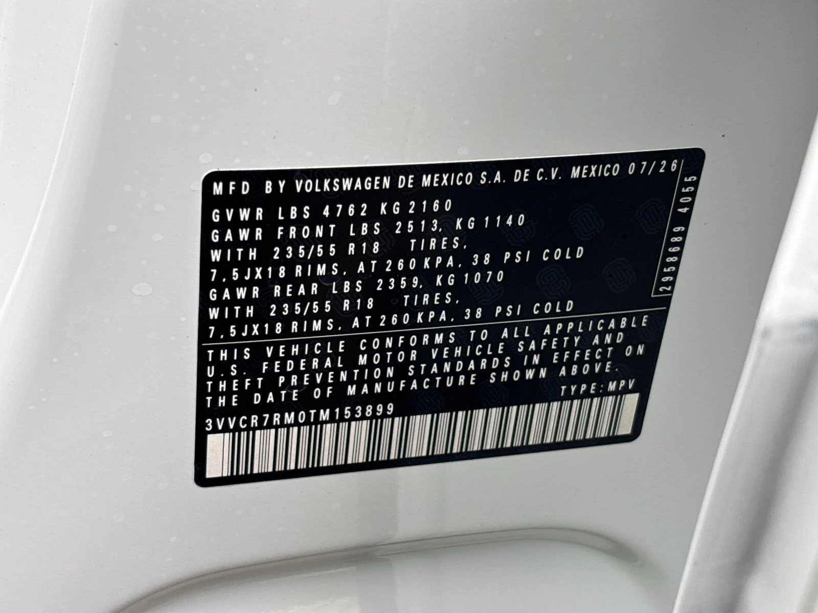New 2026 Pure White Volkswagen S image 11